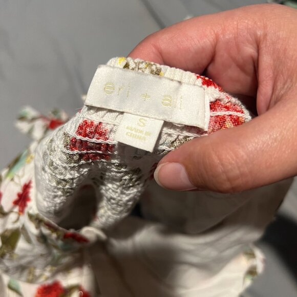 Anthropologie Eri + Ali Wildflower Cropped Tank - Small - Picture 11 of 13